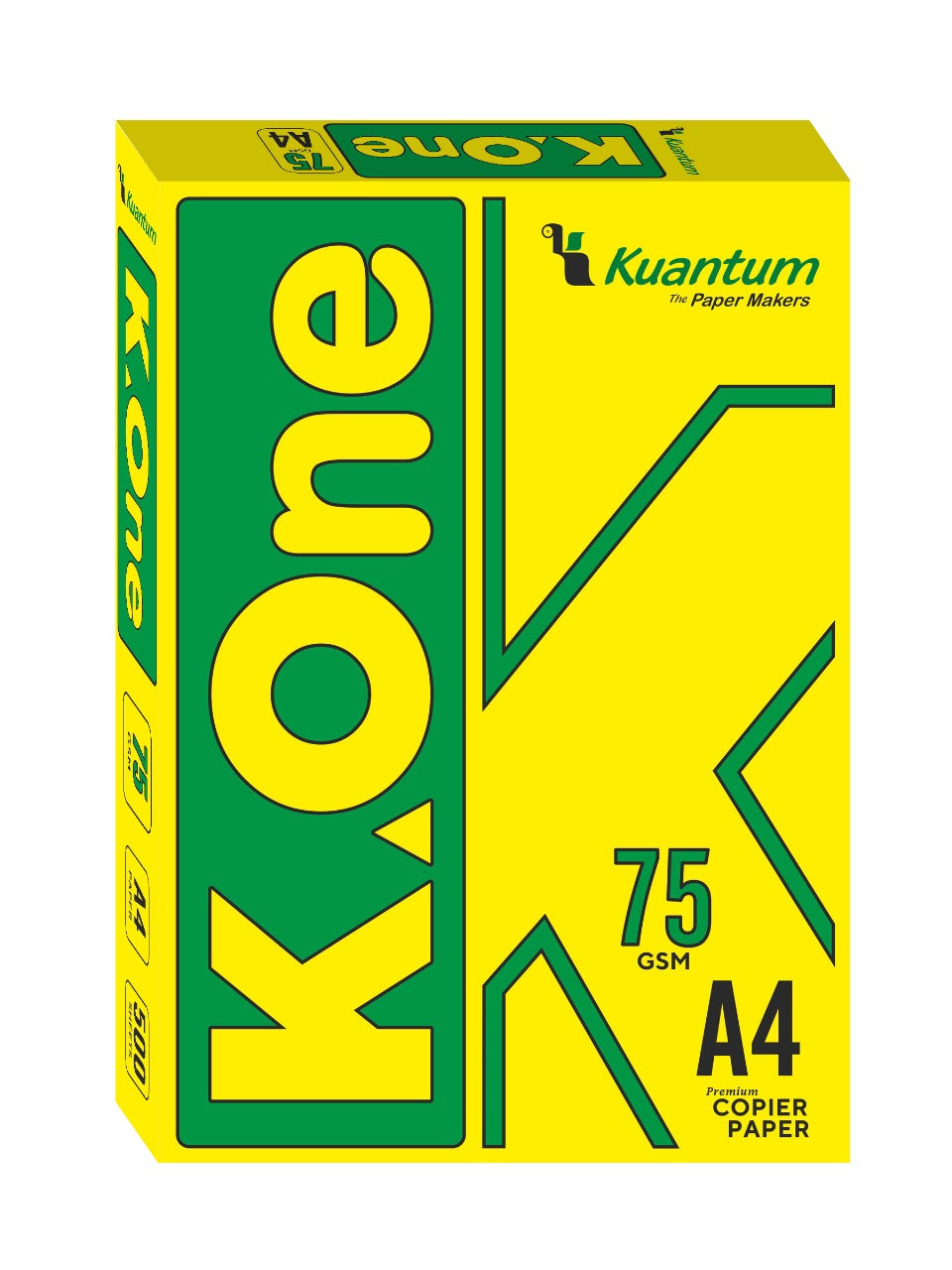 Kuantum A4 Premium Copy Paper (75 GSM) - (Pack of 1 Ream)