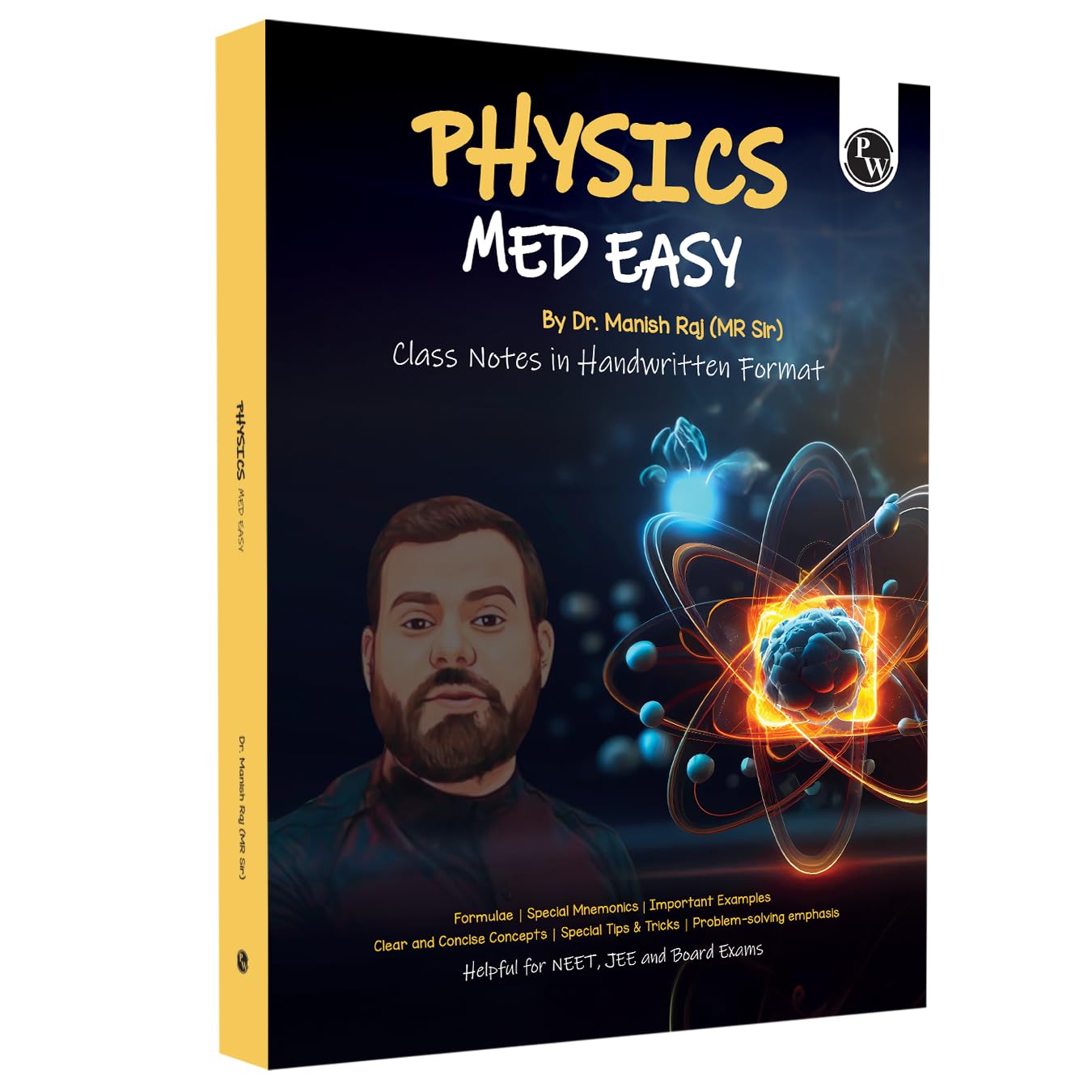 Physics Wallah (PW) Physics Med Easy By Dr. Manish Raj (MR Sir) Hand Written Notes - Latest Edition