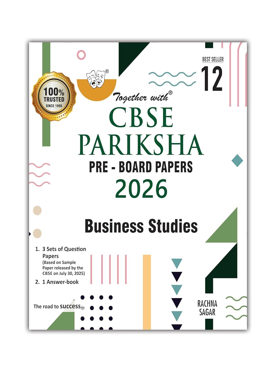 Together with CBSE Pariksha Pre-Board Papers Business Studies for Class 12 - Latest For 2026 Session - Paperback