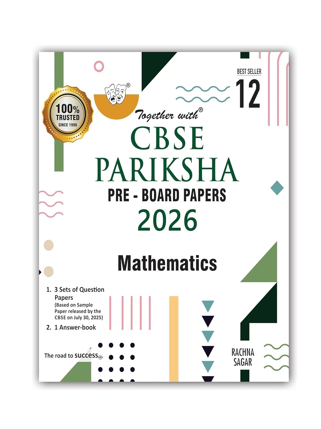 Together with CBSE Pariksha Pre-Board Papers Mathematics for Class 12 - Latest For 2026 Session - Paperback