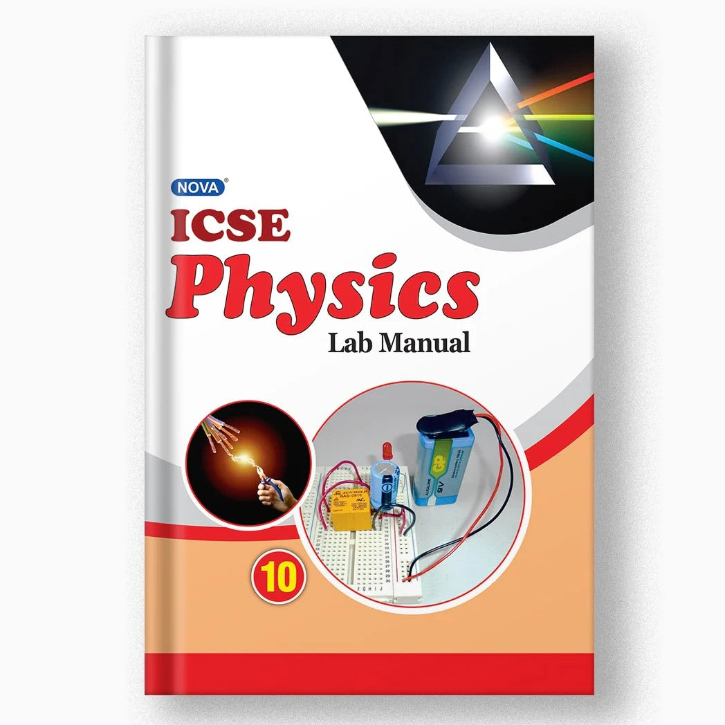 Evergreen NOVA ICSE Physics, Chemistry and Biology Lab Manual for Class 10 - Set of 3 Books - Latest for 2025-26 Session