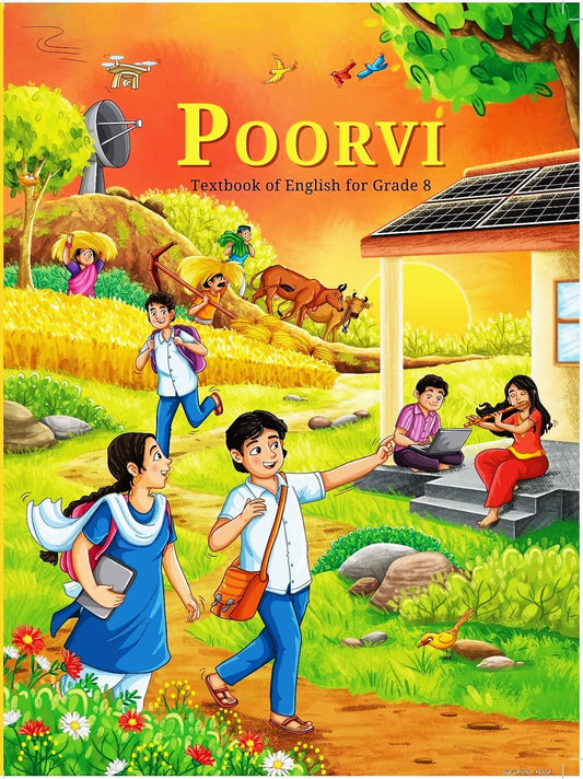 NCERT Poorvi Textbook of English for Class 8 (Code 873) - Latest Edition