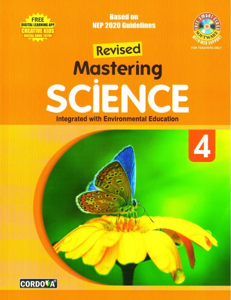Creative Kids Revised Mastering Science for Class 4 (Based on NEP 2020 Guidelines) - Latest for 2025-26 Session. Paperback