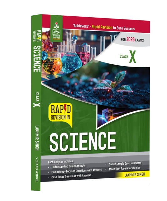 S Chand Rapid Revision in Science for Class 10 (By Lakhmir Singh) - for 2026 Exams