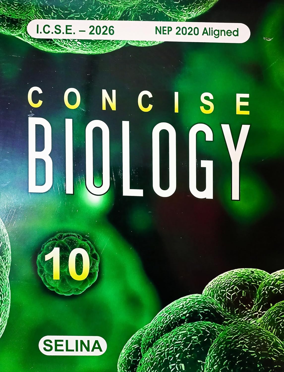 Selina ICSE Concise Physics, Concise Chemistry, Concise Biology & Concise Mathematics for Class 10 - Set of 4 Books - Latest for 2025-26 Session - Paperback