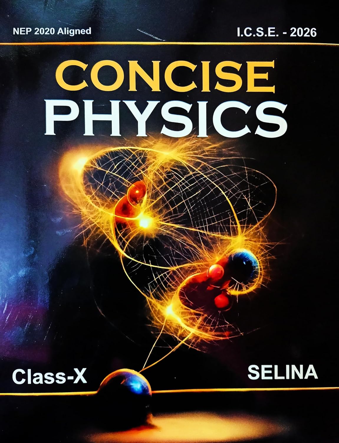 Selina ICSE Concise Physics, Concise Chemistry, Concise Biology & Concise Mathematics for Class 10 - Set of 4 Books - Latest for 2025-26 Session - Paperback