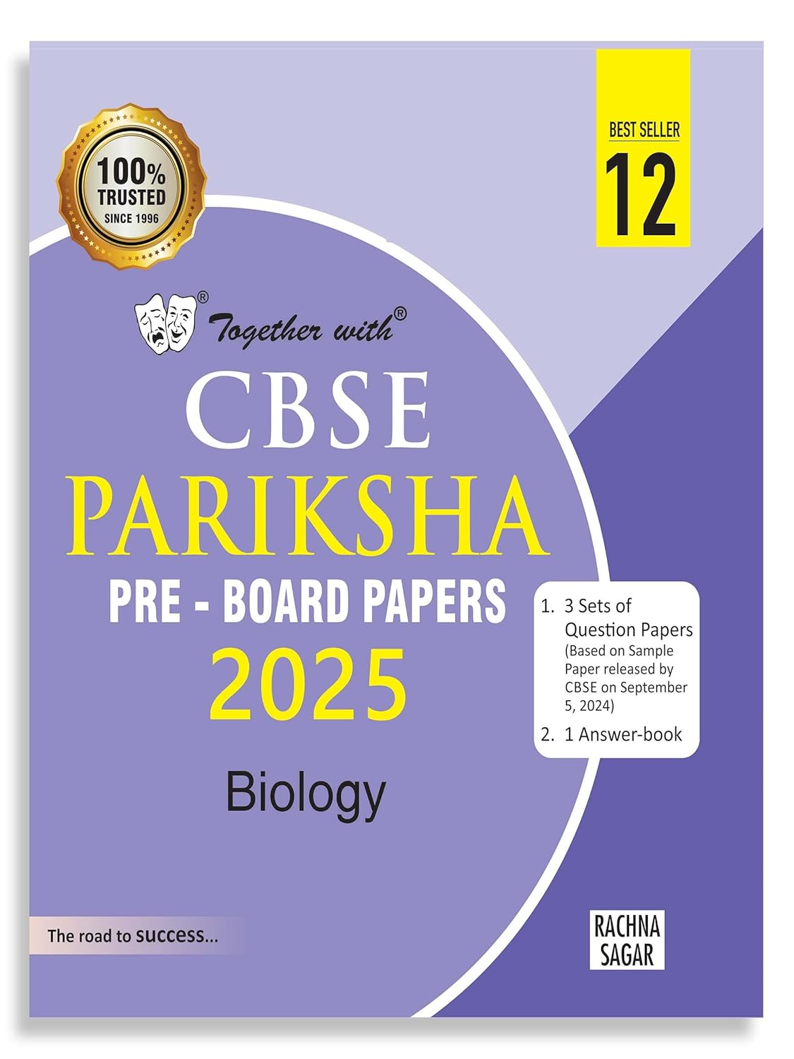 Together with CBSE Pariksha Pre-Board Papers Biology for Class 12 - Latest For 2025 Session - Paperback