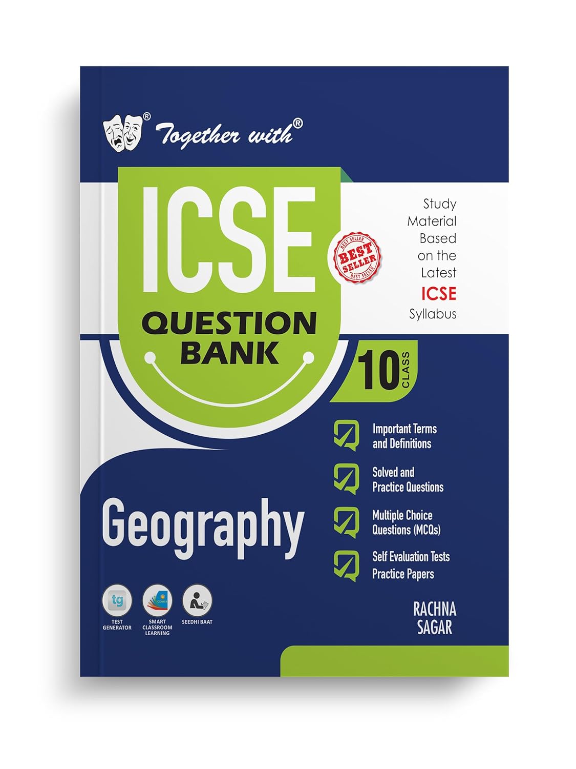 Together With Geography ICSE Question Bank Class 10 Solved & Practice Papers Exam 2025 (Paperback)