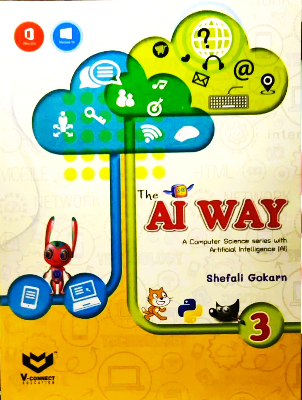 V Connect - The AI Way Computer Science for Class 3 - Latest for 2025 Session. Paperback