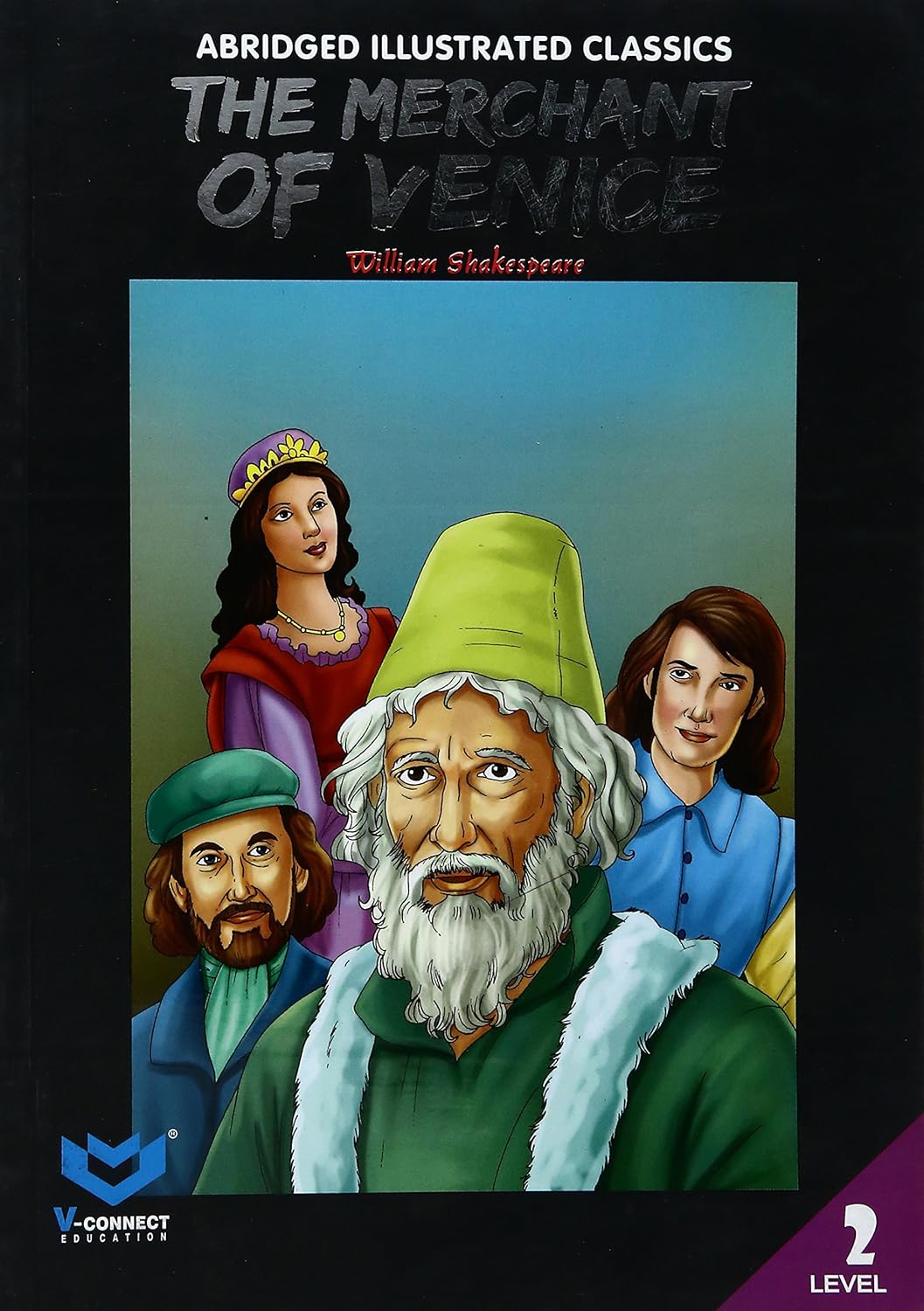 V Connect -The Merchant of Venice Book (Paperback)