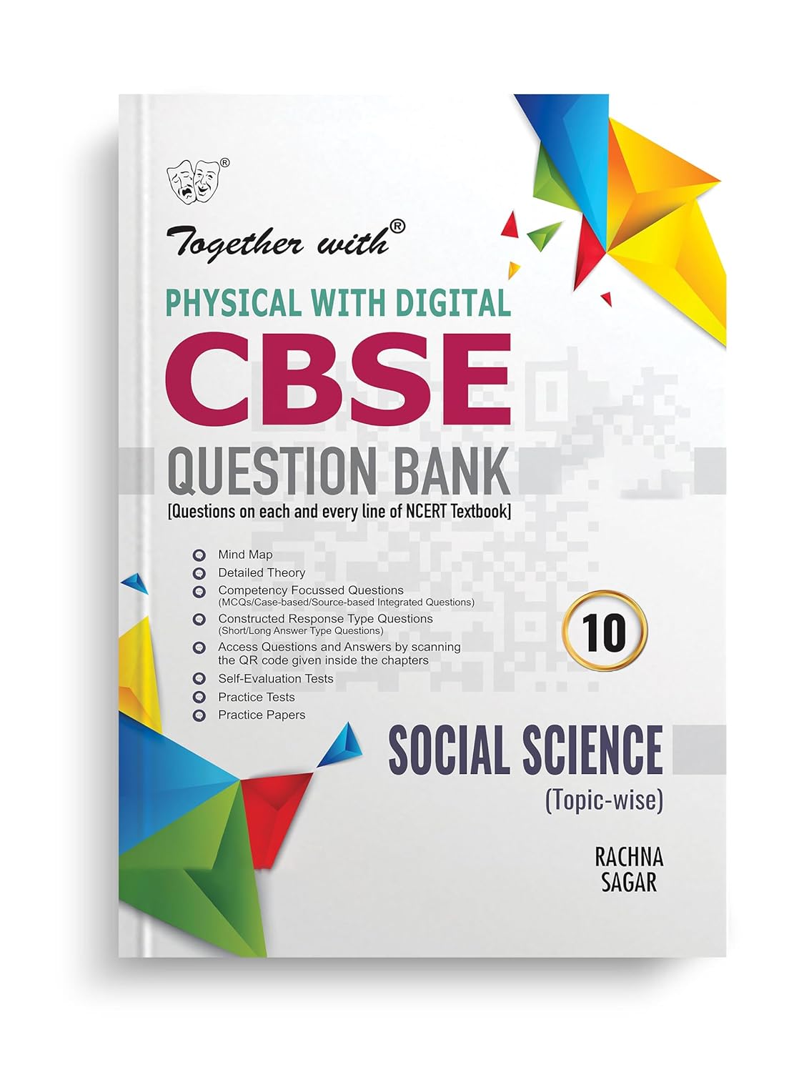 Together With Social Science (Physical with Digital) CBSE Question Bank For Class 10 - Latest for 2025-26 Session (Paperback)