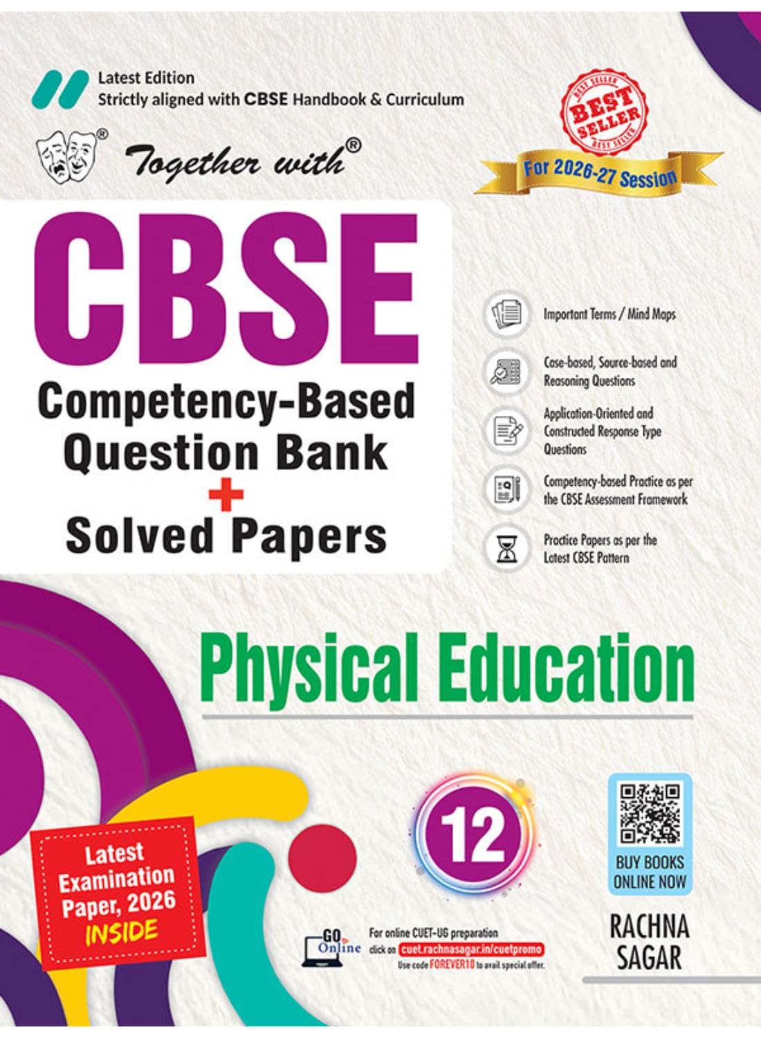 Together With CBSE Question Bank Physical Education Class 12 - Latest for 2026-27 Edition. Paperback