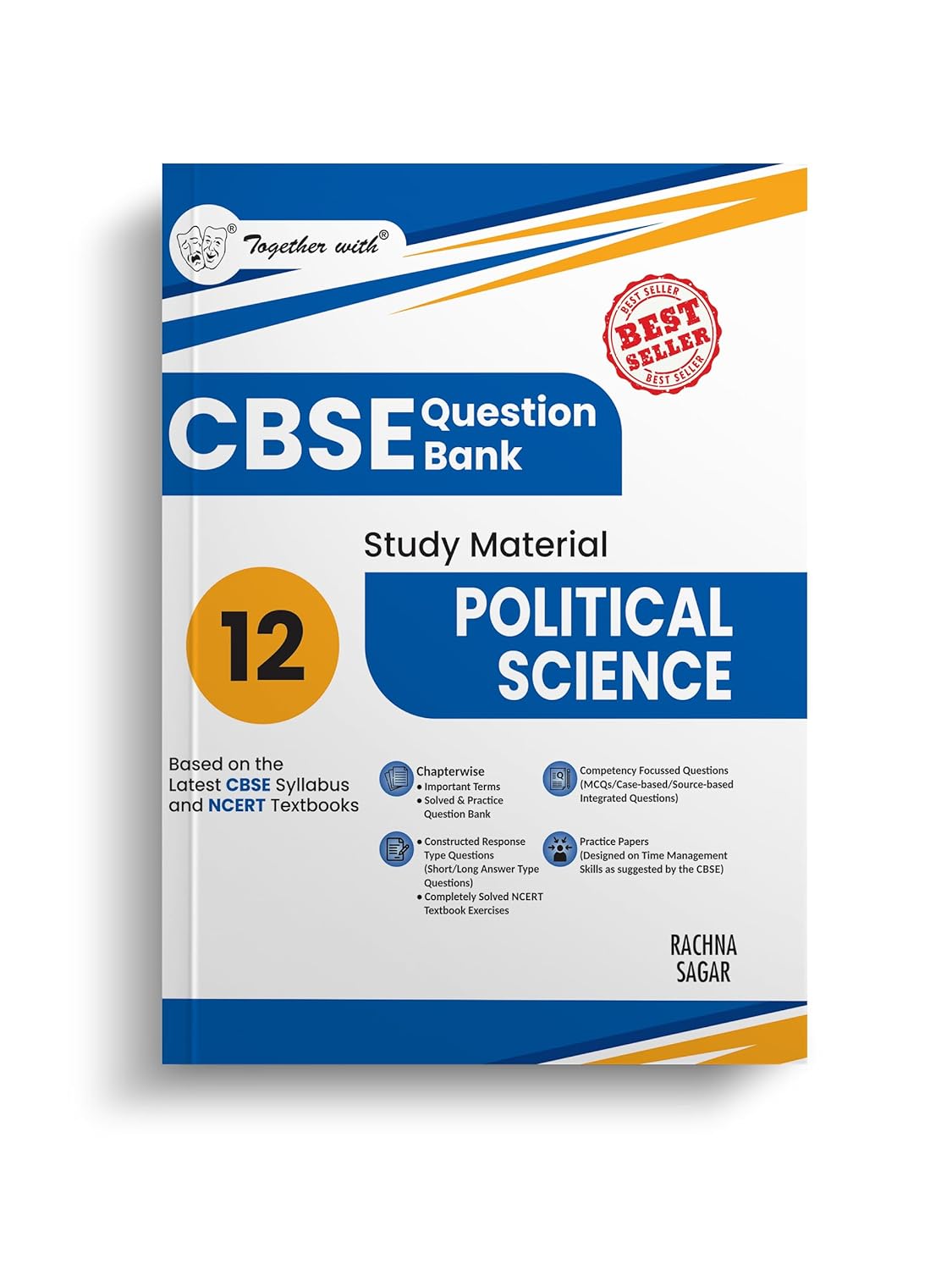 Together With CBSE Question Bank (Study Material) Political Science for Class 12 - Latest for 2025-26 Edition
