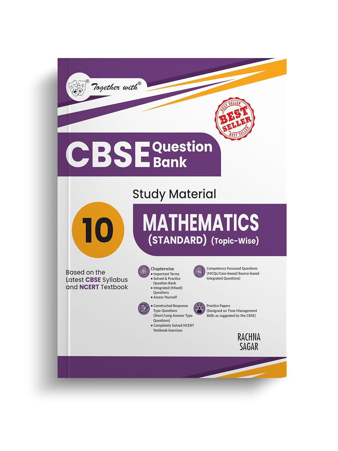 Together With CBSE Question Bank (Study Material) Mathematics (Standard) For Class 10 - Latest for 2025-26 Edition