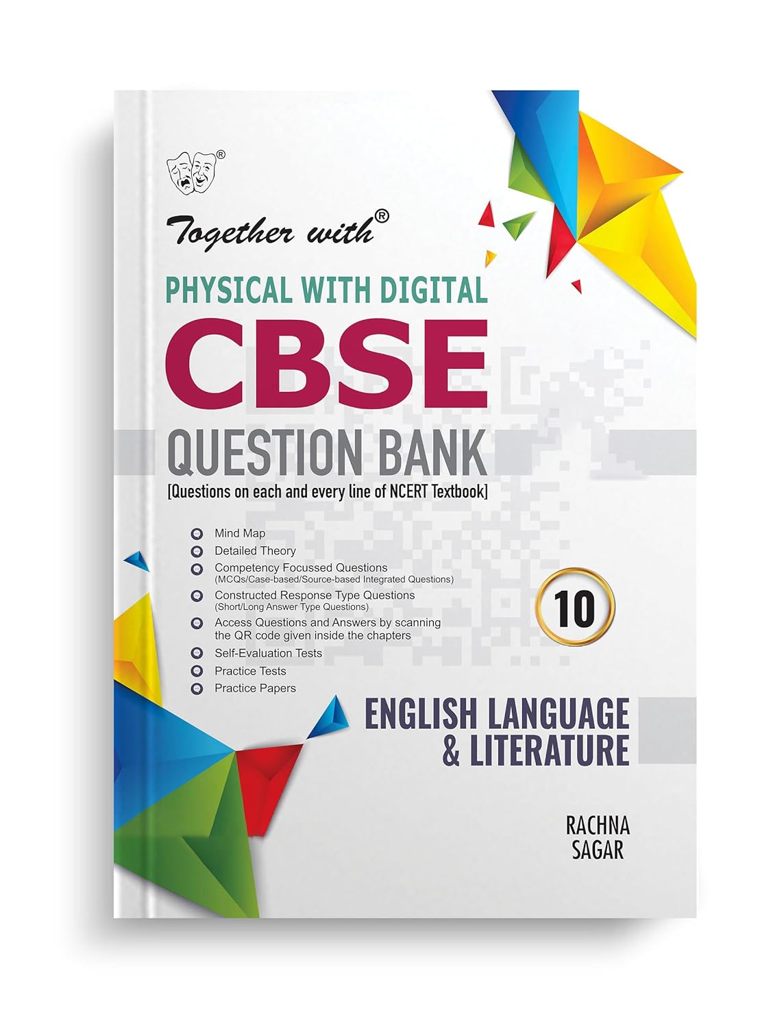 Together With (Physical with Digital) English Language & Literature CBSE Question Bank For Class 10 - Latest for 2025-26 Session (Paperback)
