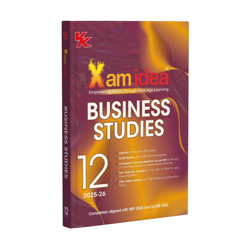 Xam Idea Business Studies Class 12 - 2025-26 Examinations (Paperback)