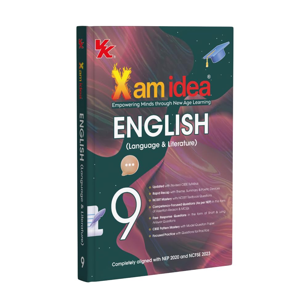 Xam Idea English Language & Literature Class 9 - 2025-26 Examinations (Paperback)