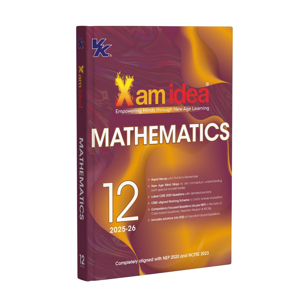 Xam Idea Mathematics Class 12 - for 2025-26 Examinations (Paperback)