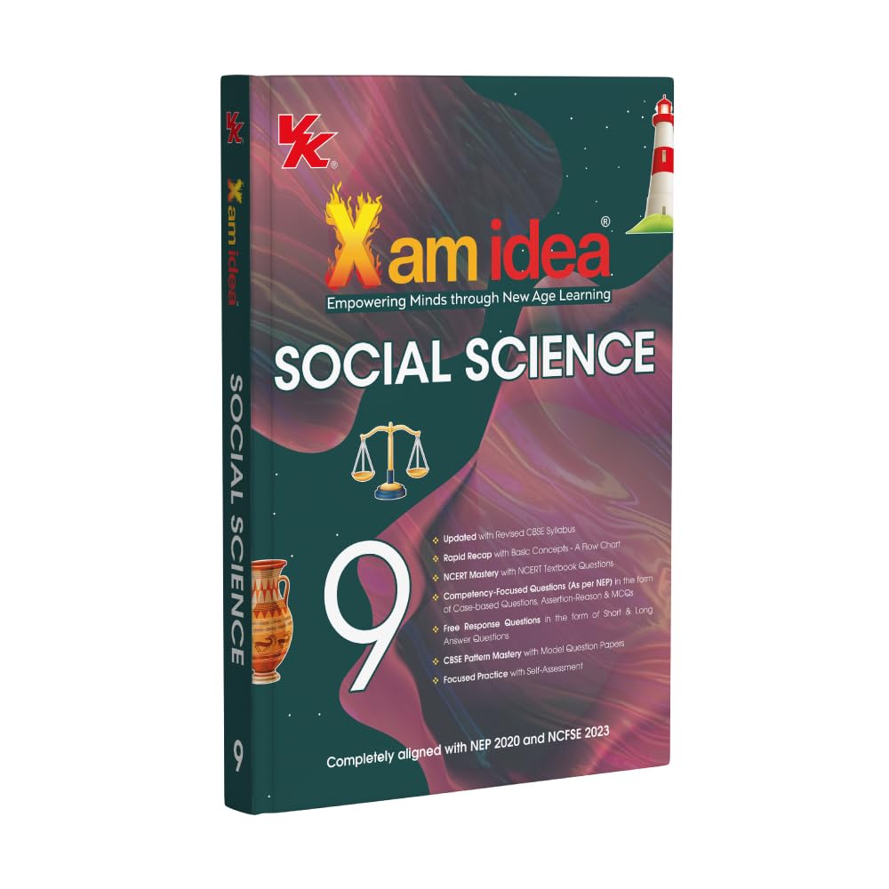 Xam Idea Social Science Class 9 - For 2025-26 Examinations (Paperback)