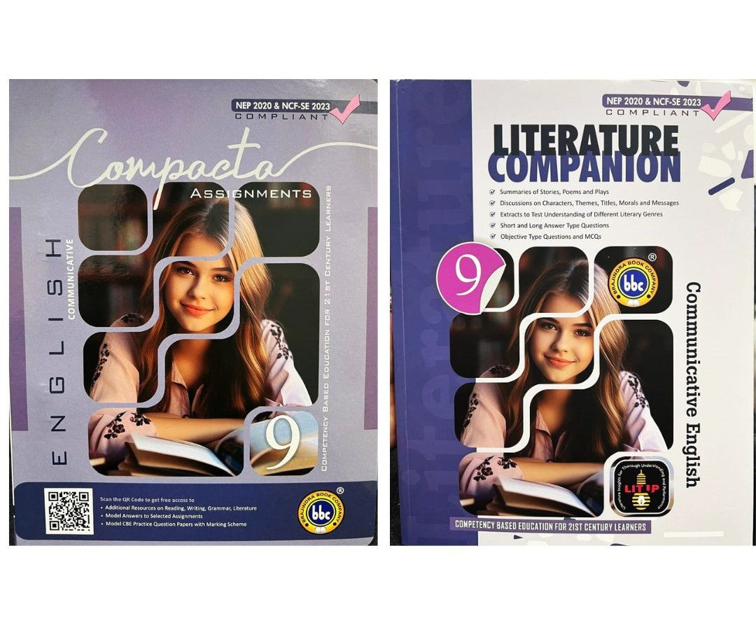 BBC Compacta Communicative English for Class 9 - Latest for 2025-26 Session. Paperback