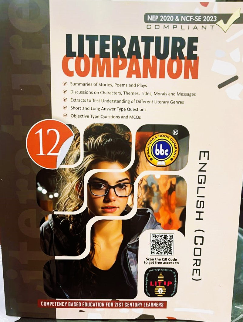 BBC Compacta English Core Assignments Class 12 - Latest for 2025-2026 Session. Set of 2 Books