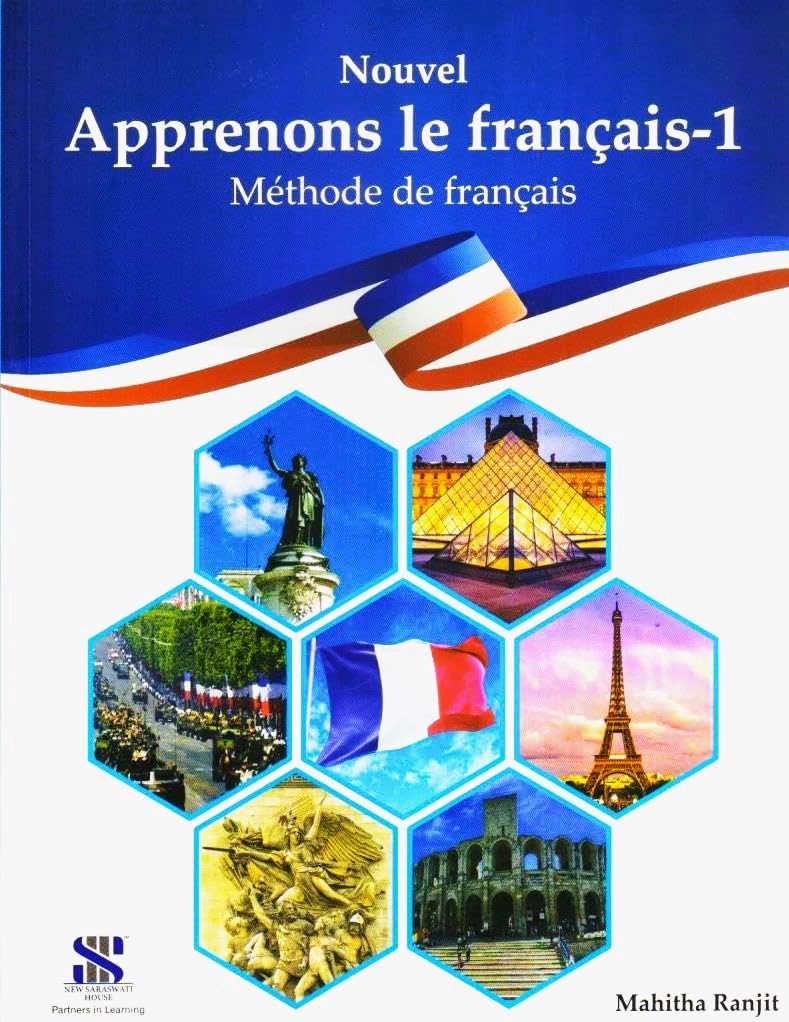 Saraswati Apprenons Le Francais French Textbook 01 - Latest for 2025-26 Session. Paperback
