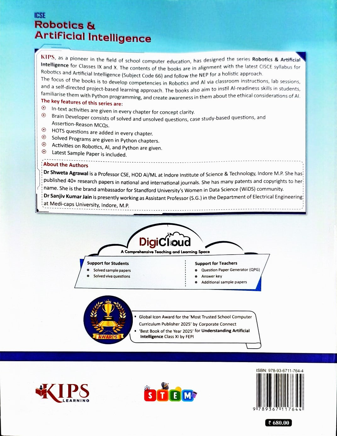 KIPS ICSE Robotics & Artificial Intelligence for Class 9 (Subject Code 66) - Latest for 2026-27 Session _ As per the latest syllabus prescribed by CISCE