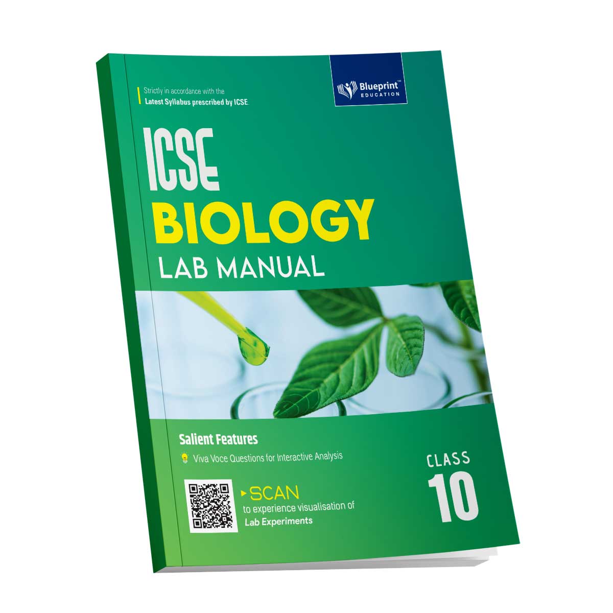 Blueprint ICSE Biology, Chemistry & Physics Lab Manual For Class 10 - Set of 3 Books - Latest for 2025-26 Session. Paperback