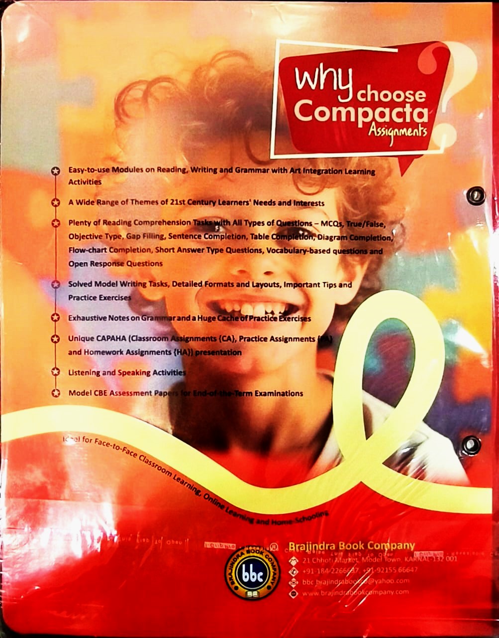 BBC Compacta English Assignments Class 6 - Latest for 2026 Session - New Revised Edition