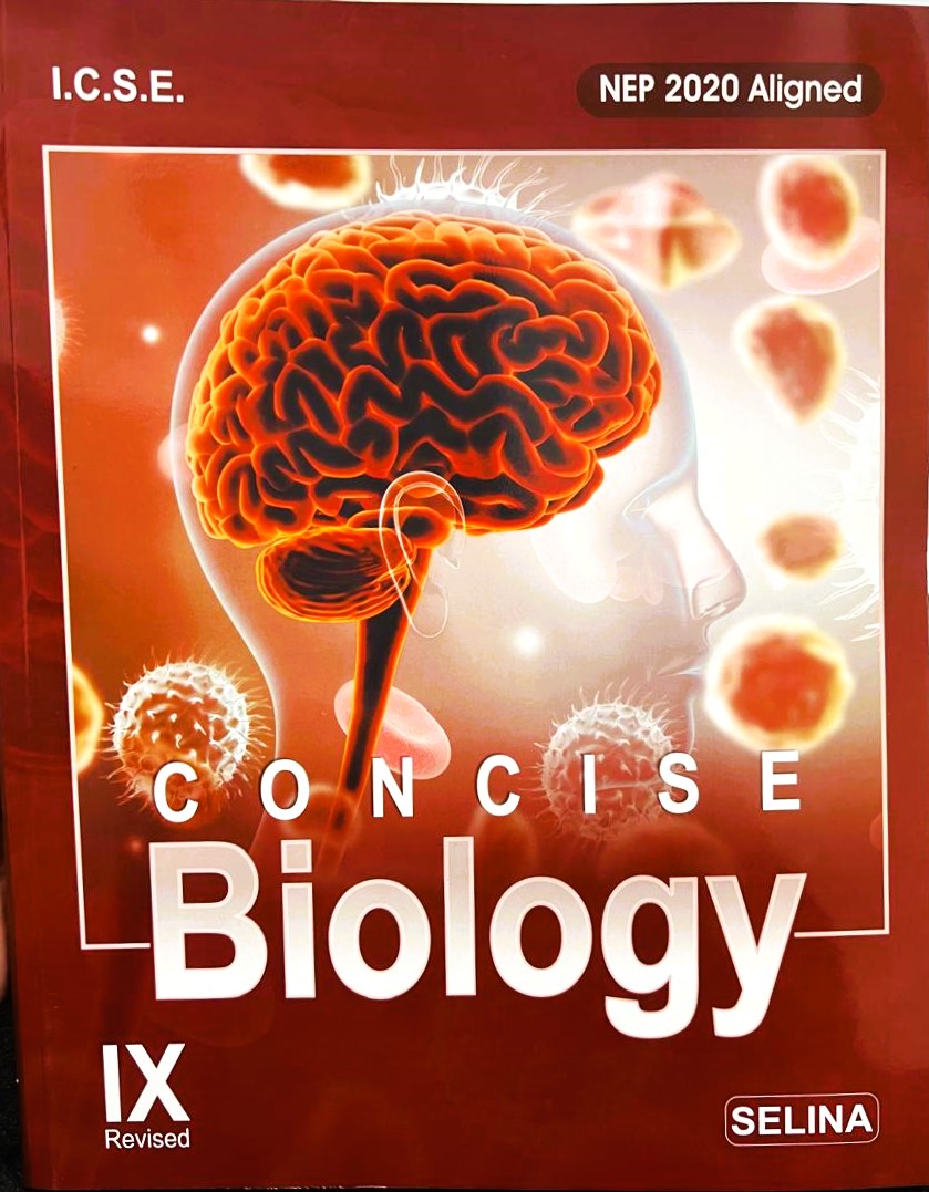 Selina ICSE Concise Biology for Class 9 - Latest for 2025 Session. Paperback