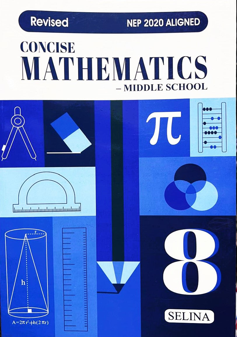 Selina Middle School Concise Mathematics For Class 8 - Latest for 2025-26 Session