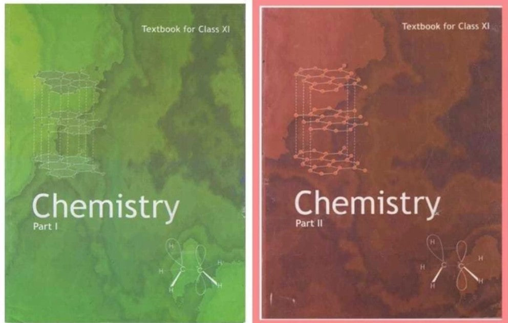 NCERT Chemistry (Part 1 & 2) Set of 4 Books For Class 11 & 12 - Latest Edition