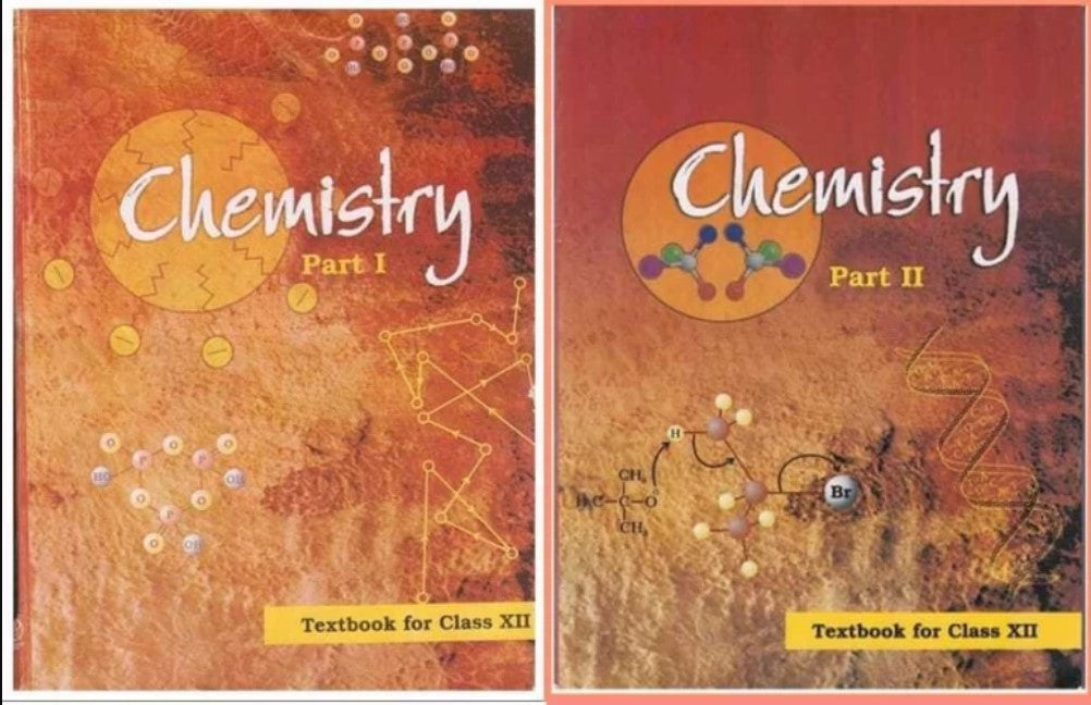 NCERT Physics (Part 1 & 2), Chemistry (Part 1 & 2) & Mathematics (Part 1 & 2) (Set of 6 Books) For Class 12 - Latest Edition