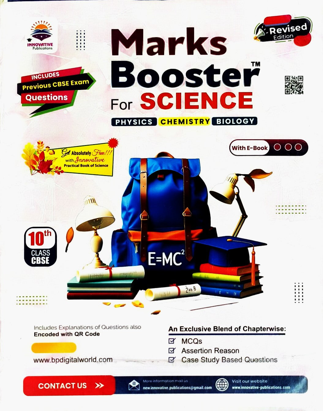 Innovative - Science Lab Manual for Class 10 (with online visual assistance) - Latest Edition (Hardbound)