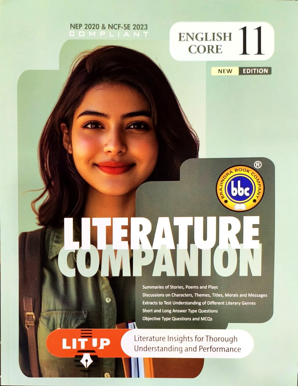 BBC Compacta Assignments English Core With Literature Companion for Class 11 - Set of 2 Books - Latest for 2026 Session. (Hardbound)