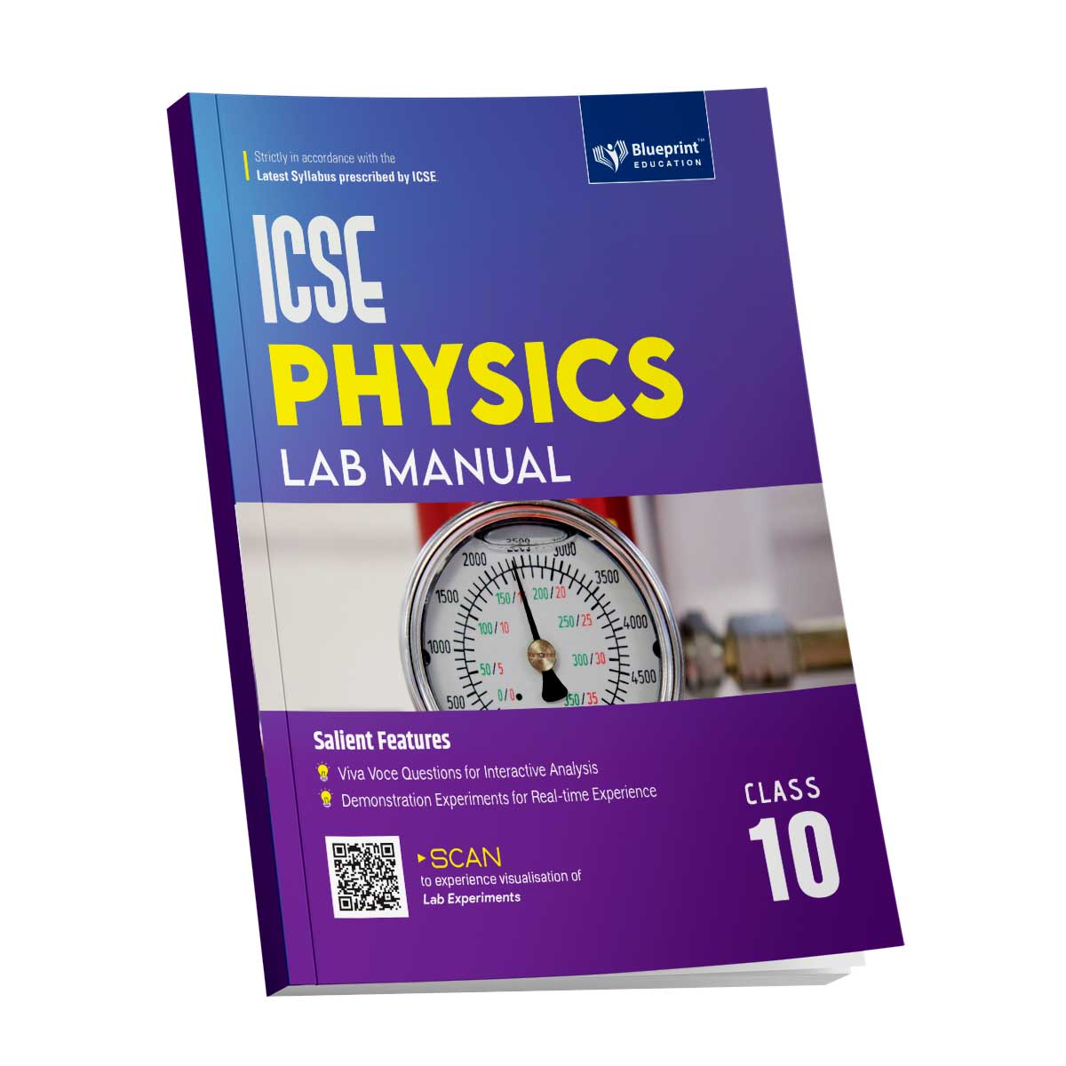 Blueprint ICSE Biology, Chemistry & Physics Lab Manual For Class 10 - Set of 3 Books - Latest for 2025-26 Session. Paperback