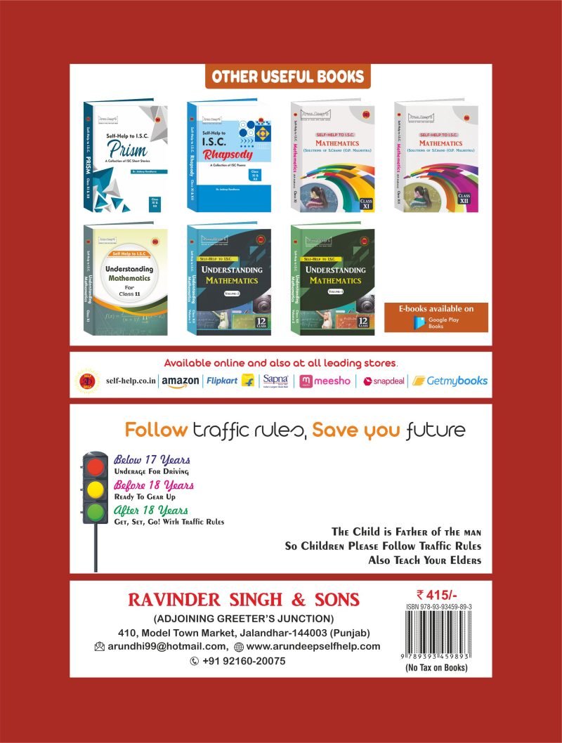 Arundeep's Self Help to ISC Macbeth Class 11&12 - Latest for 2025-26 Session