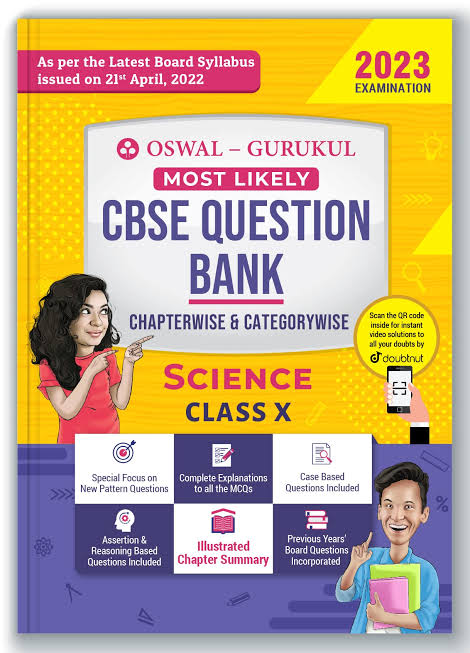 oswal gurukul cbse 10 science questin bank
