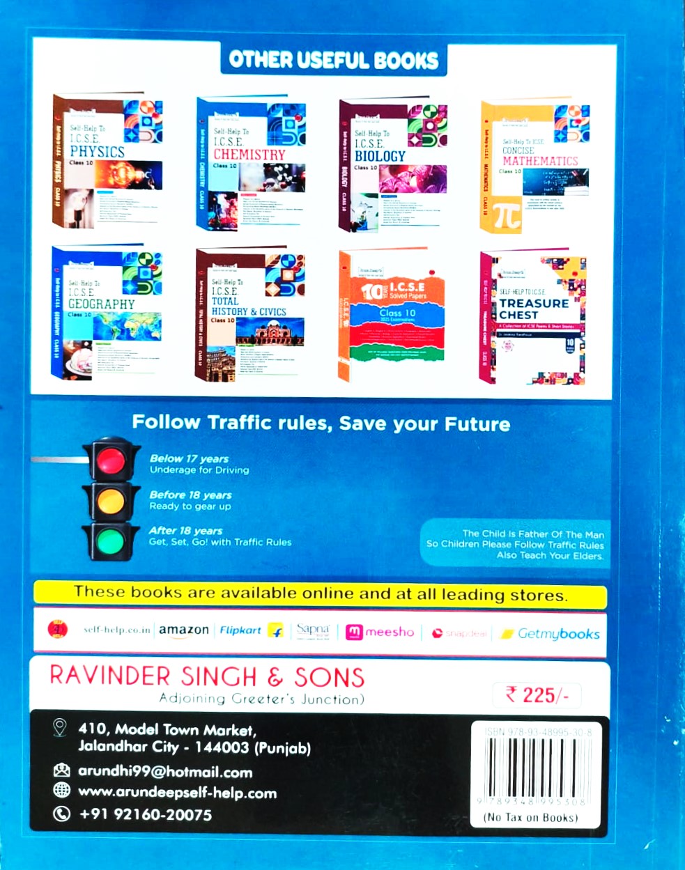 Arun Deep's ICSE Success Mentor 15 Sample Question Papers Chemistry Class 10th - As Per Latest ICSE Specimen Paper 2026