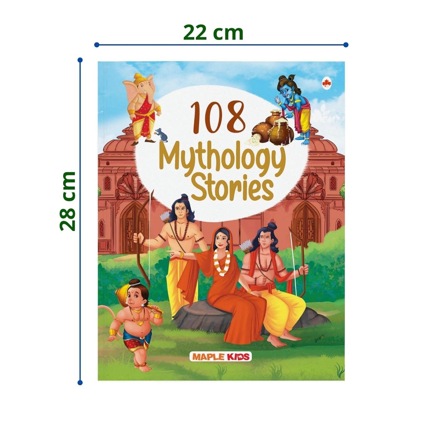 Maple - 108 Mythology Stories -  English Short Stories for Children - Moral Stories - Bedtime Stories. Paperback