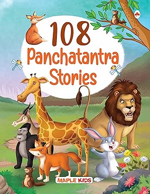 Maple 108 Panchatantra Stories (Illustrated) - Story Book for Kids - English Short Stories