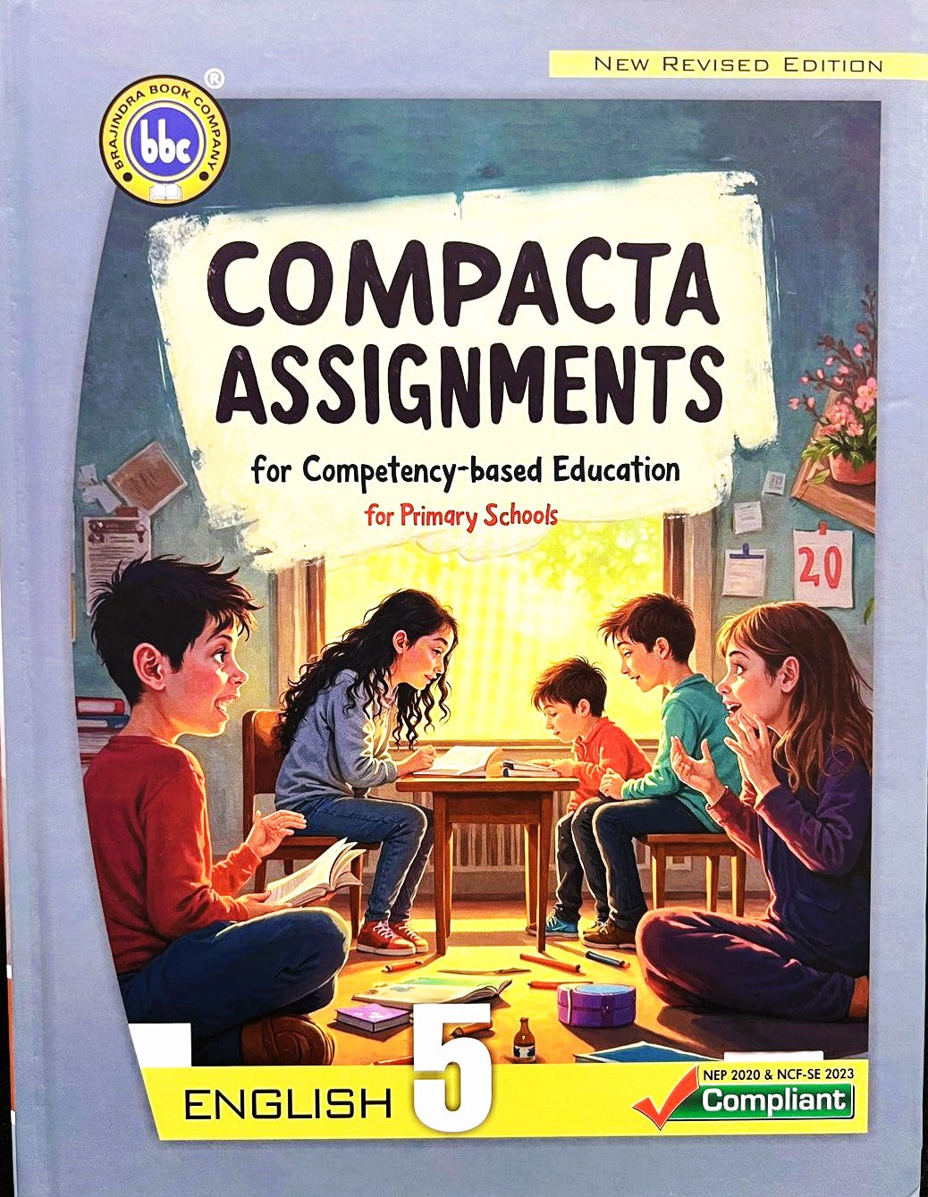 BBC Compacta Class 5 English Super Test Assignments - New Edition 2025 - Paperback