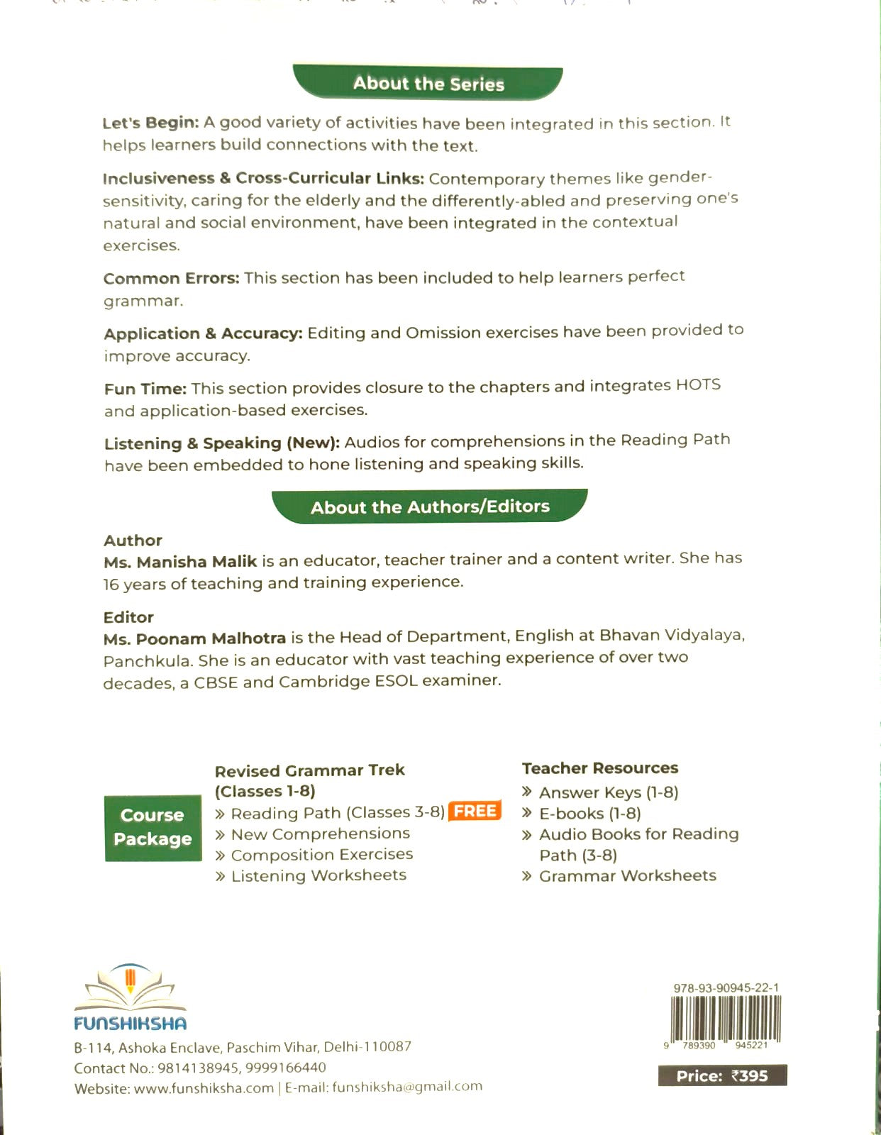 Funshiksha - Revised Grammar Trek For Class 2 - Aligned with NCF's 2023