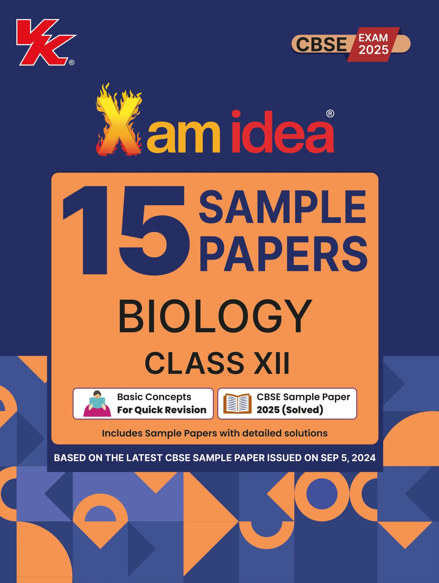 Xam Idea CBSE 15 Sample Paper Biology, Chemistry & Physics Class 12 - Set of 3 Books - Latest for 2025 Examination (EXCLUSIVE DISCOUNT!)