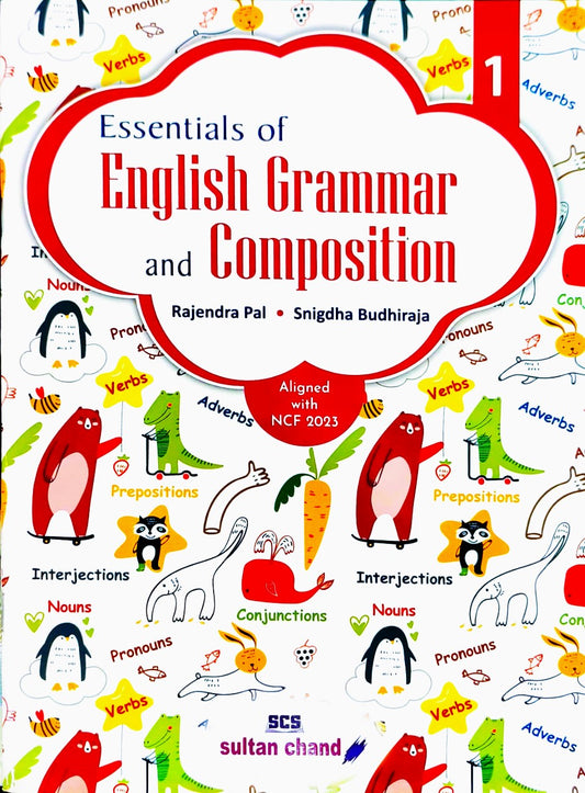 Sultan Chand - Essentials of English Grammar and Composition for Class 1 by Rajendra Pal I Snigdha Budhiraja - Latest for 2026-27 Edition