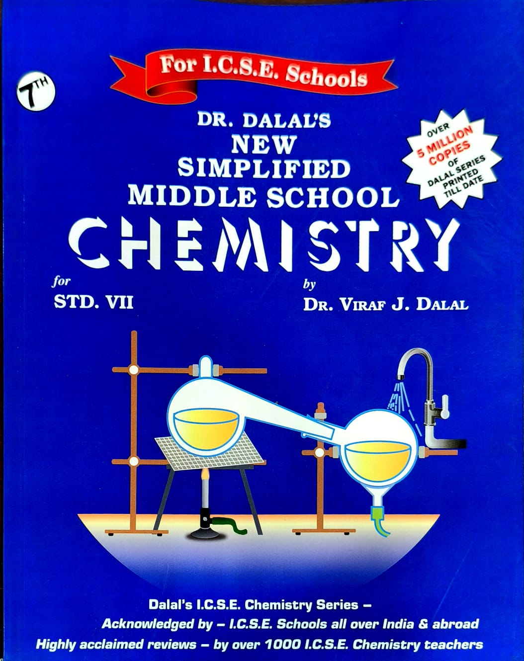 Dr. Dalal's - ICSE New Simplified Middle School Chemistry for Class 7 By Dr. Viraf J. Dalal - Latest for 2026 Examination. Paperback