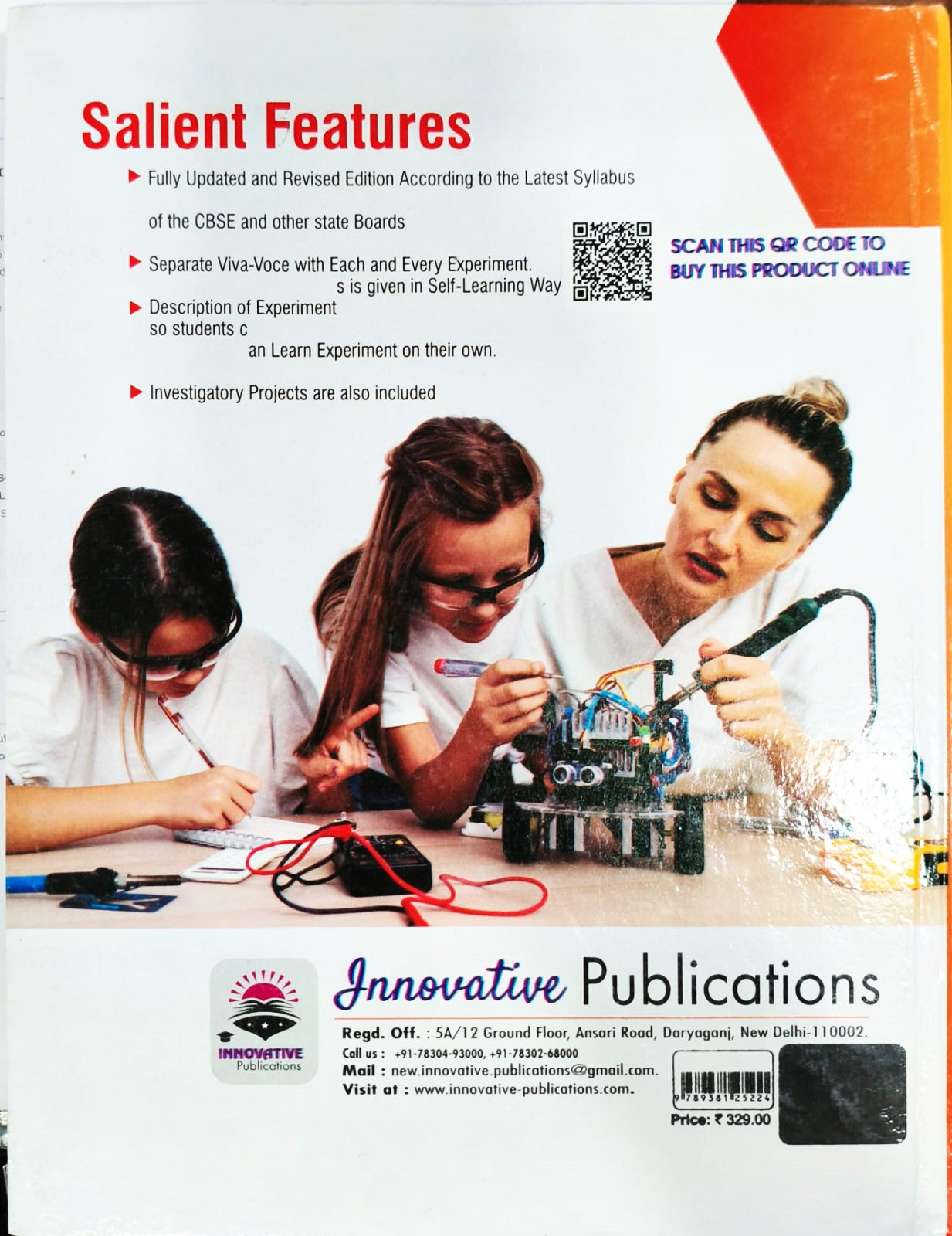 Innovative Physics Practical Record Book for class 11 - Latest for 2025-26 Examination. Revised Edition (Hardbound)