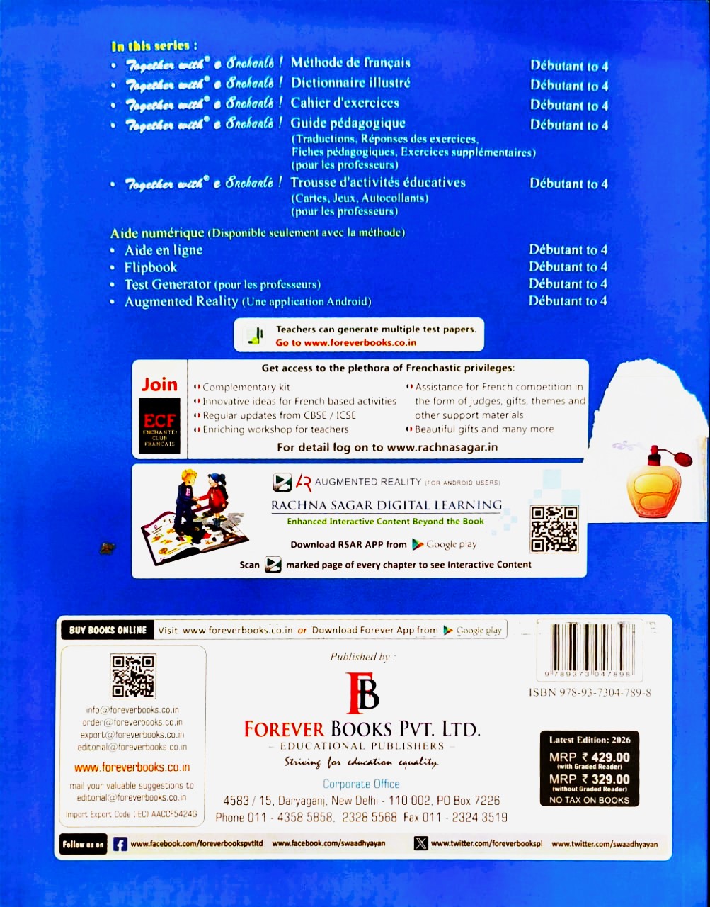 Together With Enchante Methode de francais Textbook Beginner (Debutant)