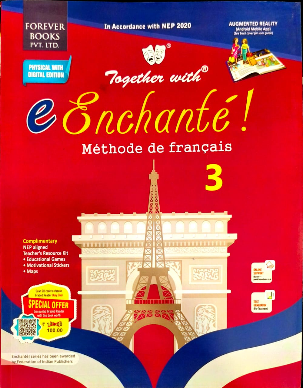 Together With e Enchante !  Methode de francais Textbook - 3