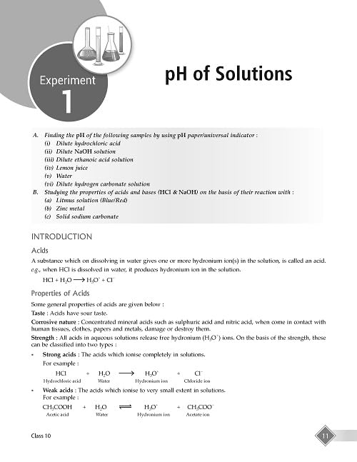 MTG CBSE Science Lab Manual For Class 10 - Latest for 2024-25 Session